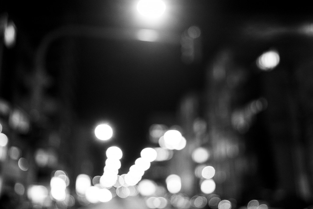 Tuesday, January 27th, 2015 in Frankfurt - Number 028 of 366mm Street lights: "Eschersheimer Landstr."