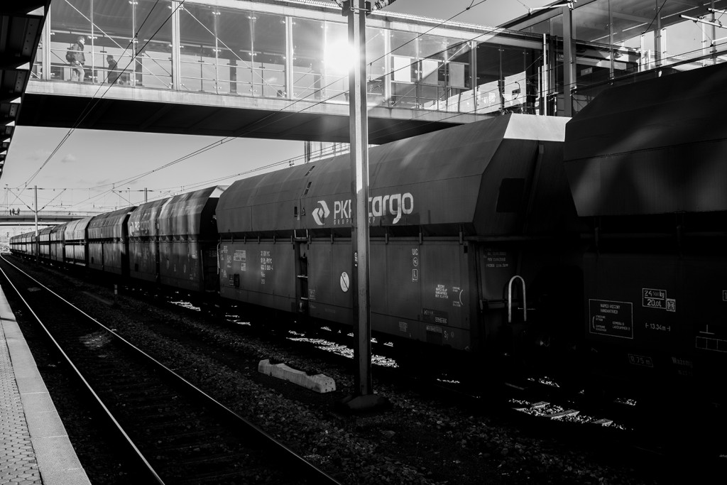 Thursday, March 5th, 2015 in Regensburg - Number 065 of 366mm Waggon train at Regensburg train station waiting to be picked up