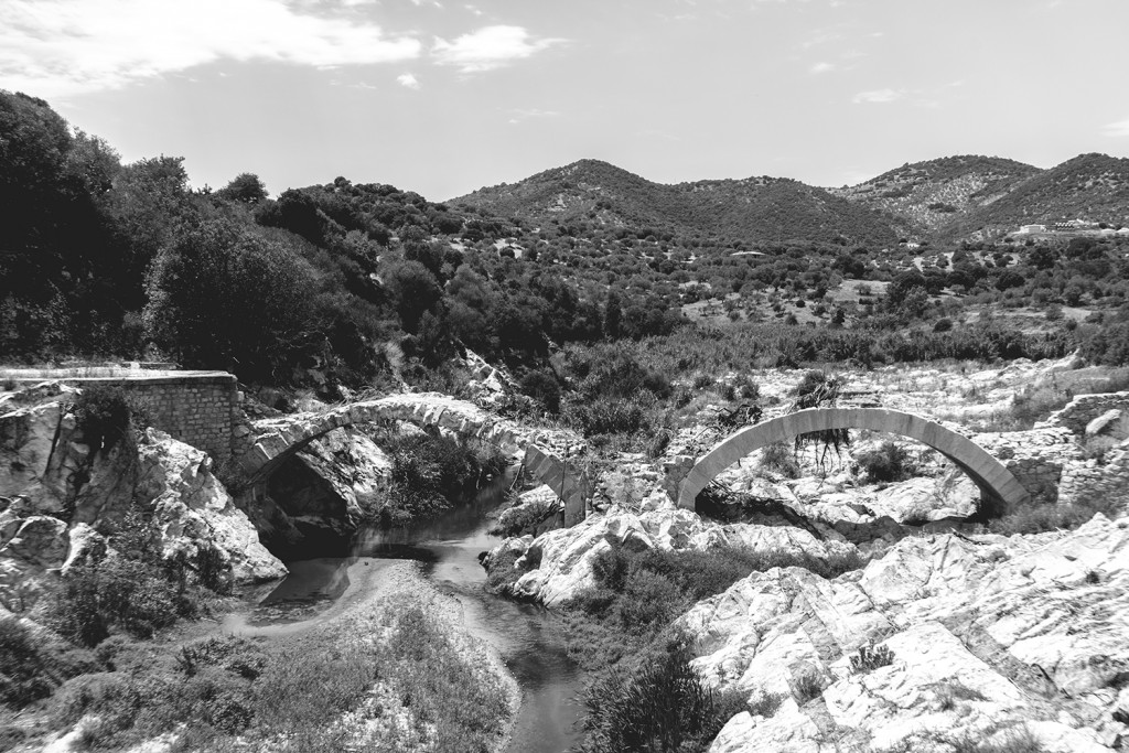 Tuesday, June 23rd, 2015 in Oliena - Number 175 of 366mm Broken historical bridge on the way from Oliena to Nuoro
