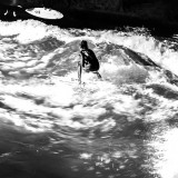 Wednesday, July 1st, 2015 in Munich - Number 183 of 366mm
Night surfing on the "Eisbach" in Munich