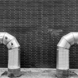 Tuesday, July 7th, 2015 in Frankfurt - Number 189 of 366mm
Ventilation pipes of a parking facility