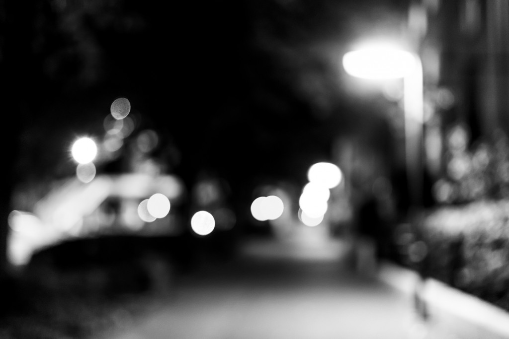 Tuesday, September 1st, 2015 in Frankfurt - Number 245 of 366mm Fuzzy street lights on the way home